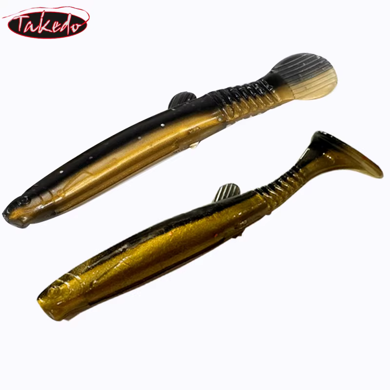 Señuelos Suaves TAKEDO Tipo Culebrilla 7cm – Multisección para Lubina - imagen 4
