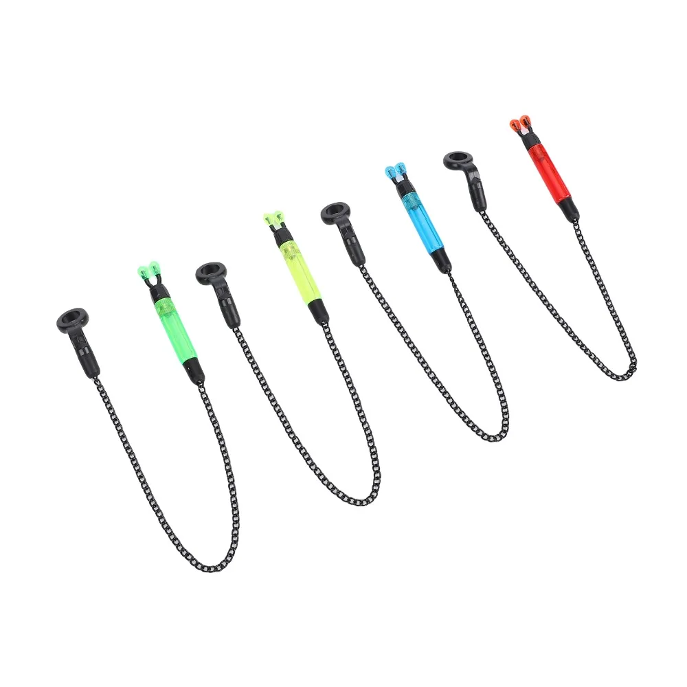 Indicadores de picada oscilantes inox ABS para pesca nocturna - imagen 4