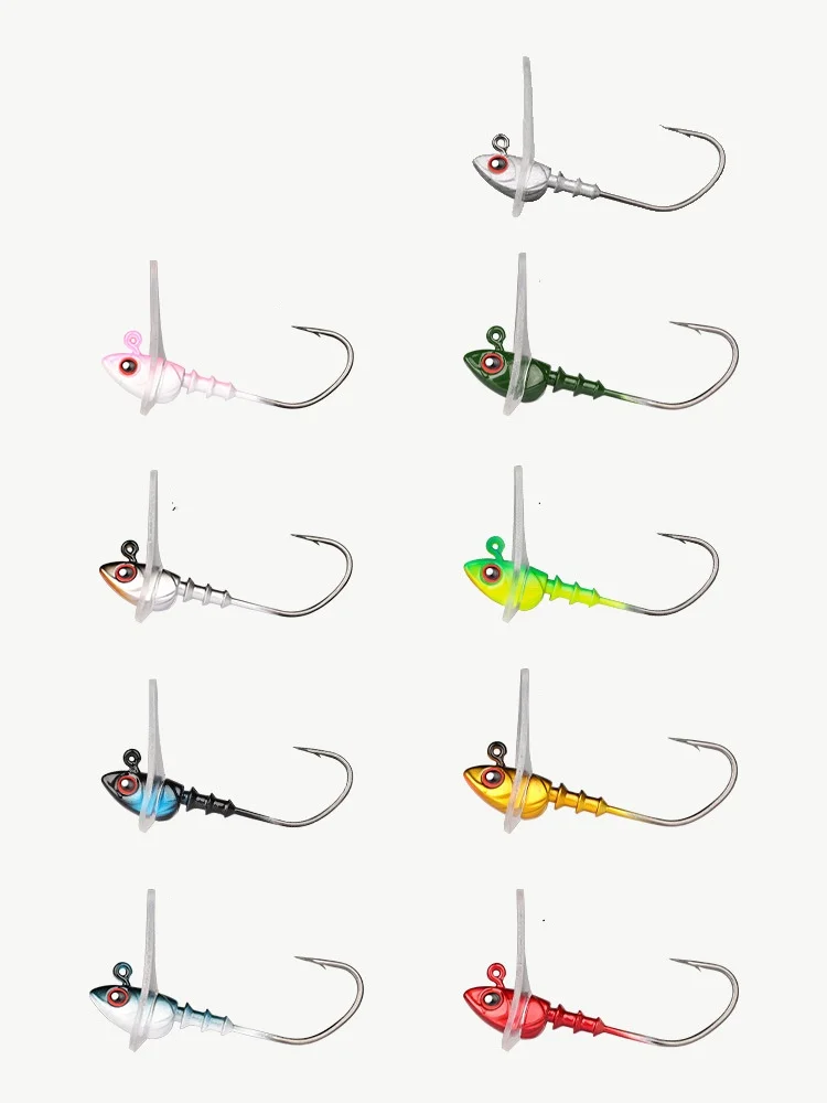Anzuelo con placa de hundimiento para swimbait y lubina - imagen 3