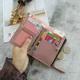 Cartera corta de mujer bordada Retro con hebilla y monedero diario - imagen 5