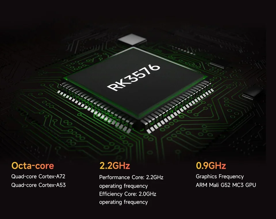 Rockchip RK3576 Waveshare Luckfox Core3576 procesador para módulos