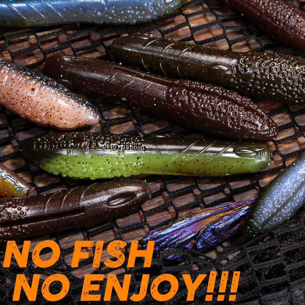 PEAK Swimbait de vinilo para lubina y carpa - imagen 5