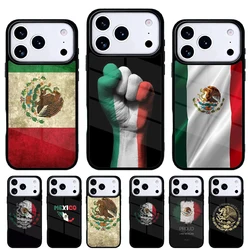Funda para móvil Bandera México iPhone 17 16 15 14 13 Pro Max