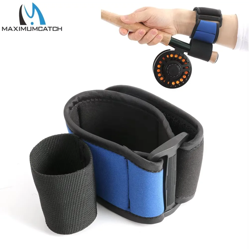 Maxcatch soporte muñeca neopreno para lanzar y sujetar caña
