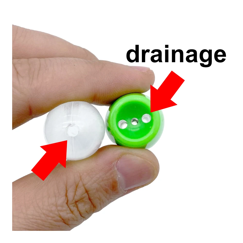 Señuelo flotante hundimiento lento mosca de agua brillo cebo asistido
