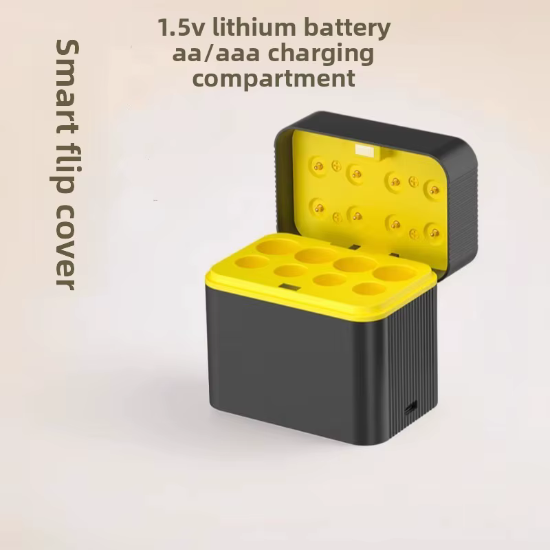 Cargador inteligente para pilas recargables AAA AA de litio 1,5 V - imagen 2