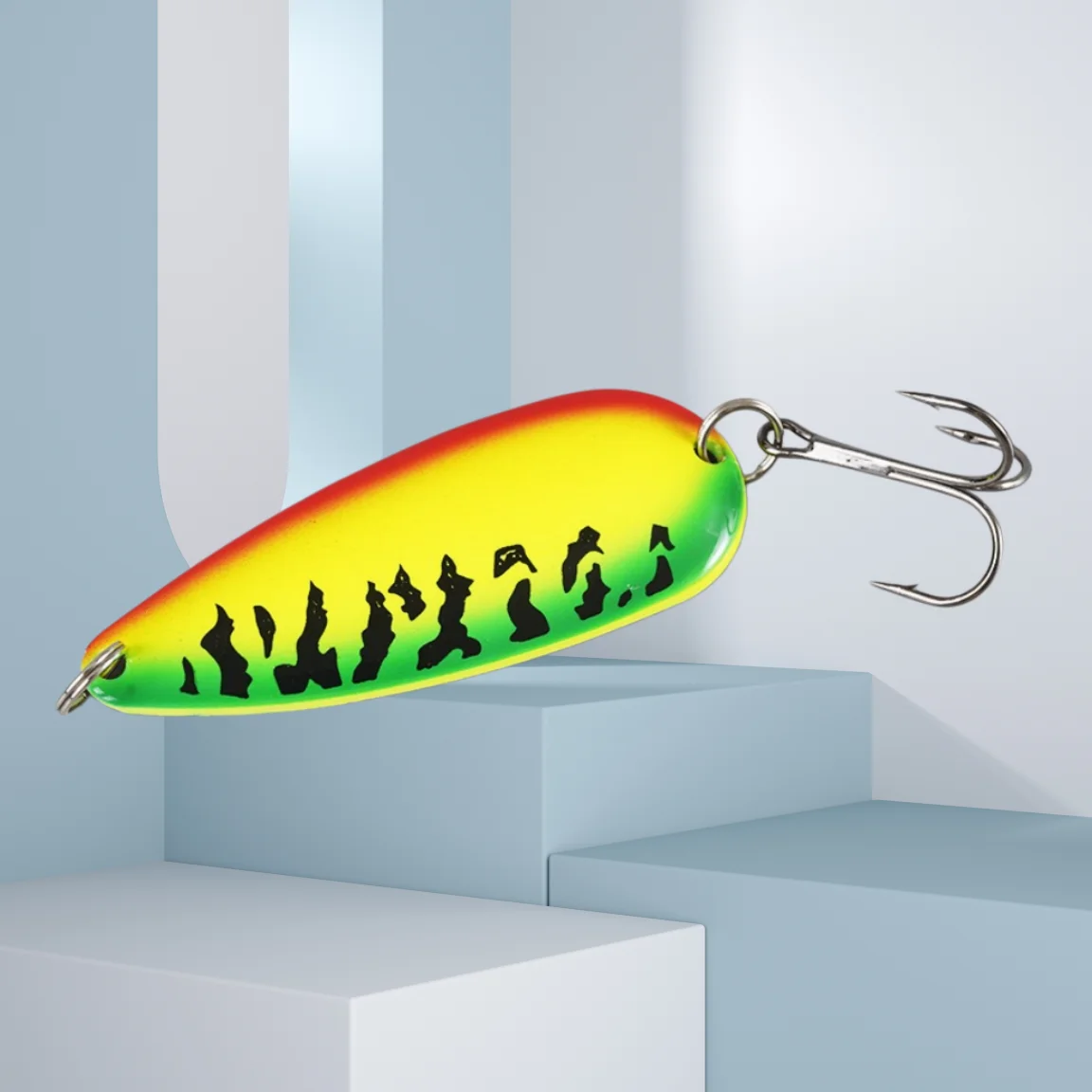 Cuchara giratoria de metal para trucha y lubina – Colores surtidos - imagen 4