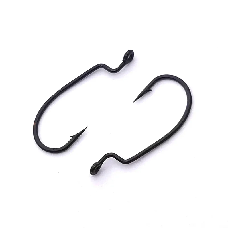 OUTKIT Anzuelos Soft Jerk Mini – Acero Carbono Rockfishing - imagen 2