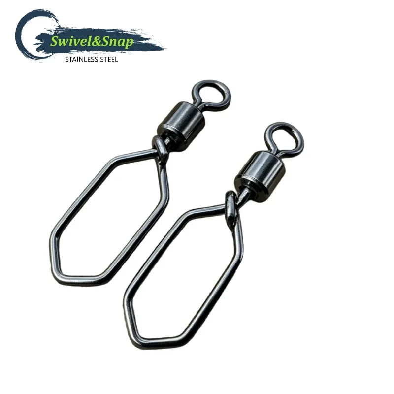 Esmerillones giratorios con conector para señuelos
