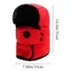Gorro de piloto grueso a prueba de viento, cálido invierno exterior - imagen 4