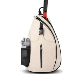 Mochila Pickleball con cremallera y bolsa reversible de gran capacidad