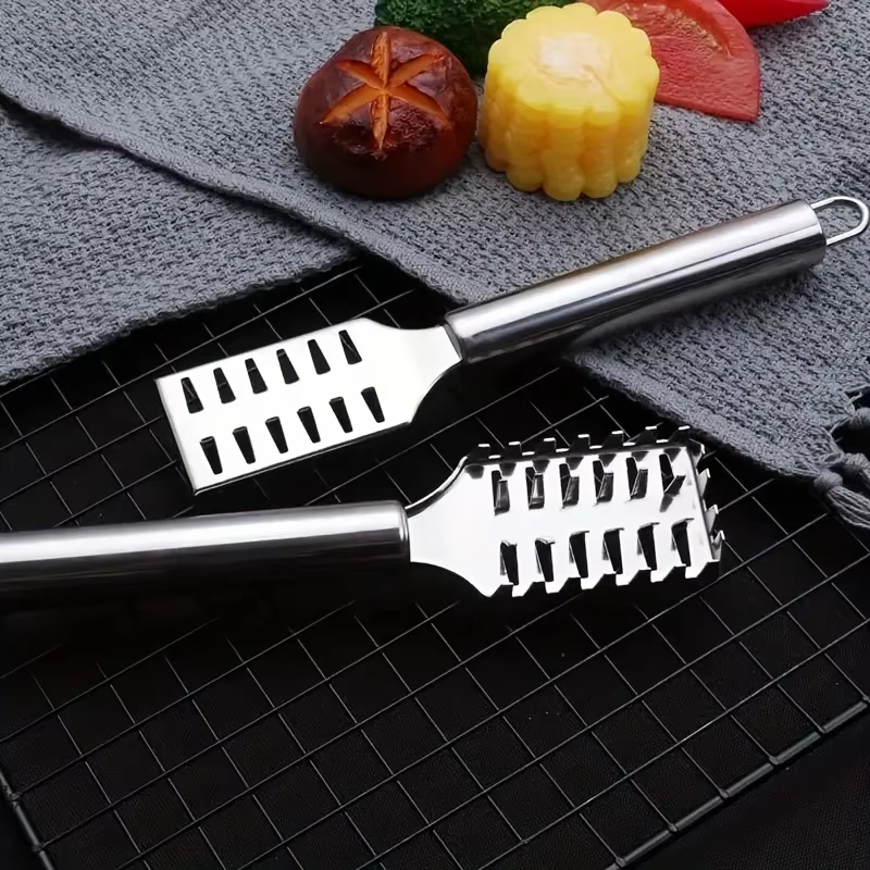JOOYOO Desescamador de pescado acero inoxidable doble fila - imagen 4