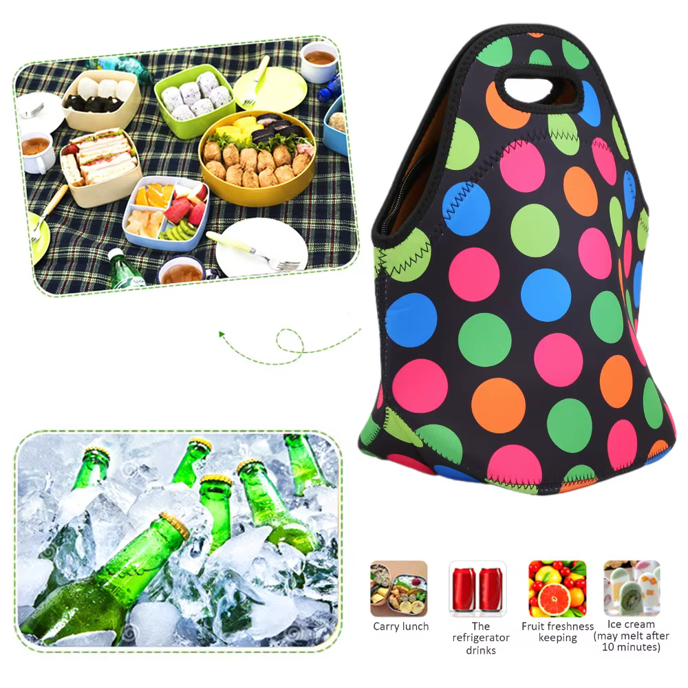 Isoler Térmica de Neopreno para Picnic – Capacidad Grande, Lavable
