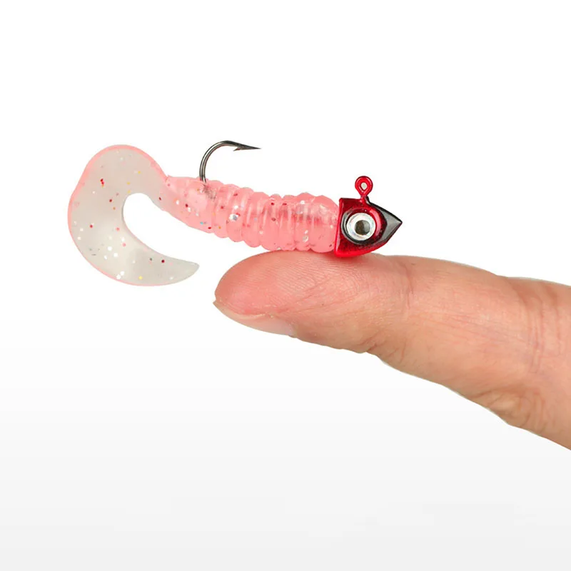 Jig Head Swimbait Cabezas para Walleye, Bass, Pike y Trucha 2g-4g - imagen 3