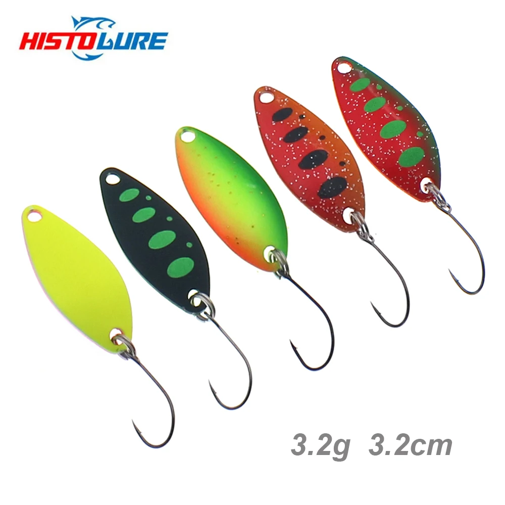 Spoon Histolure 32mm 3,2g – Cuchara de cobre para trucha - imagen 3
