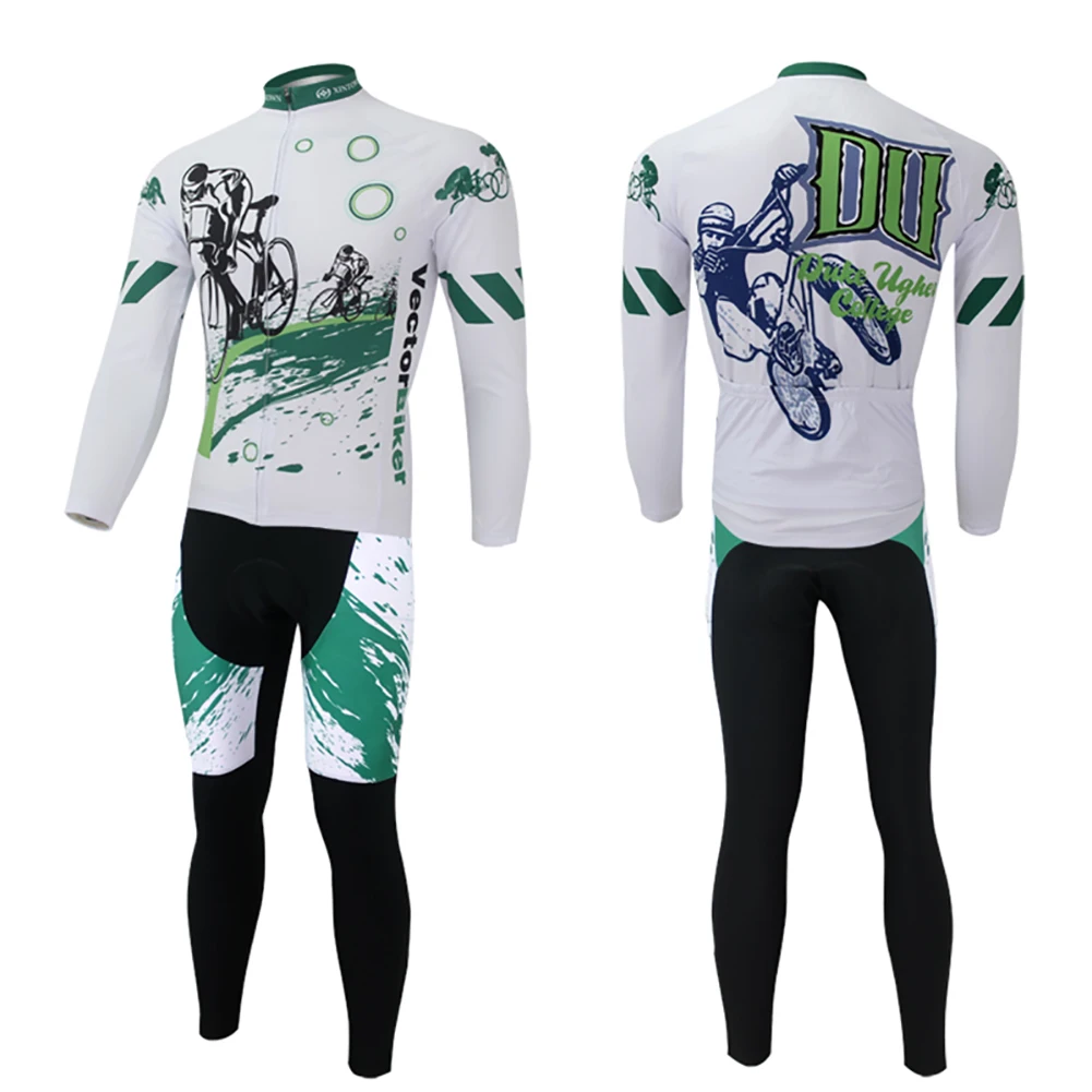 Jersey ciclismo manga larga protección solar secado rápido hombre - imagen 4