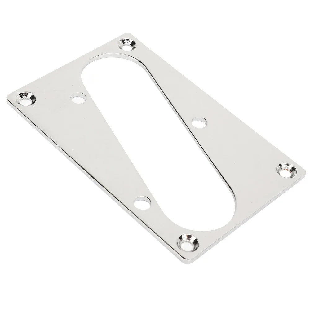Marco de pastilla Telecaster de anillo plateado para guitarra eléctrica - imagen 3