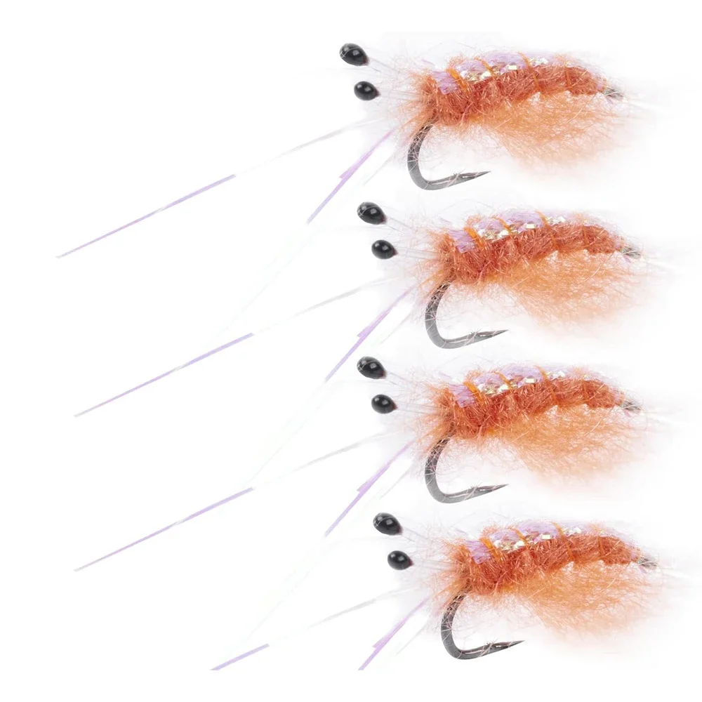 Detalle del anzuelo y plumas del señuelo