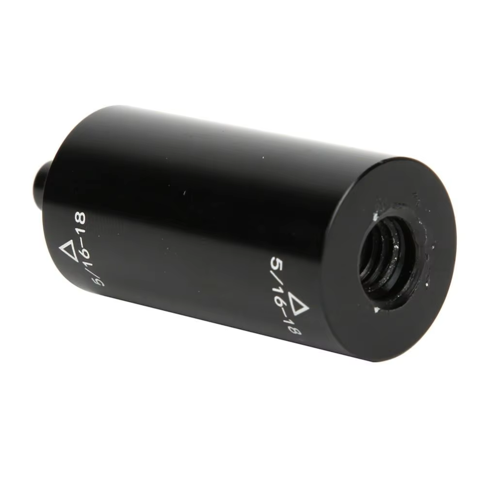 Extensor de taco de billar en aluminio negro – Alargadera compacta