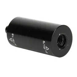 Extensor de taco de billar en aluminio negro – Alargadera compacta