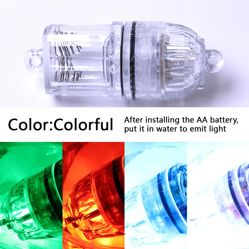 Luz LED subacuática para pesca nocturna