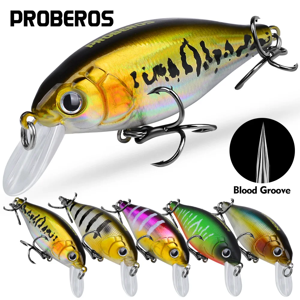 Señuelo Proberos Rock Little Fatty biomimético con tanque de sangre - imagen 4