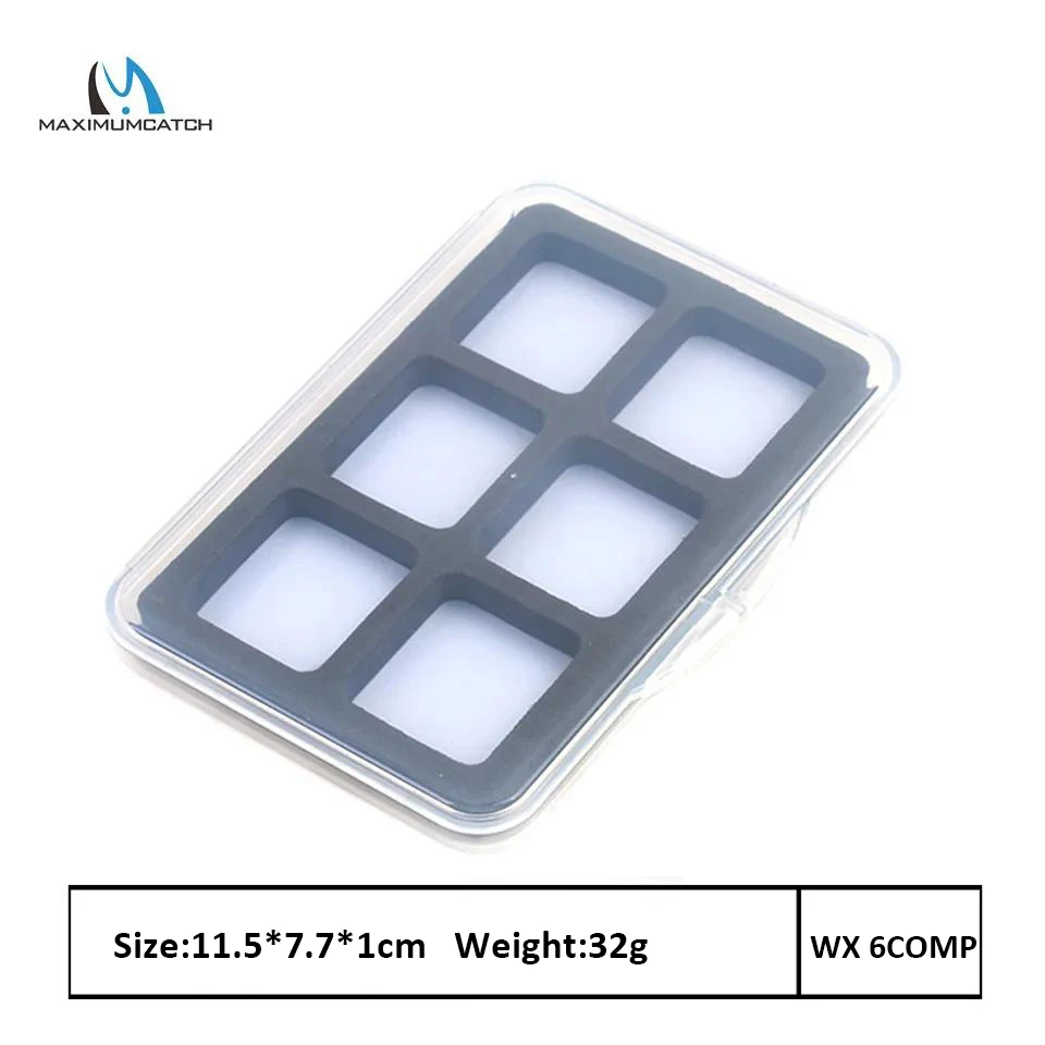 Maximumcatch caja para moscas impermeable delgada transparente - imagen 2