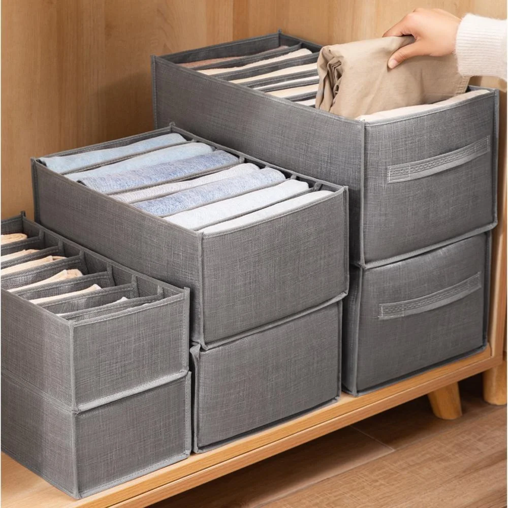 Organizadores plegables para cajones y armarios