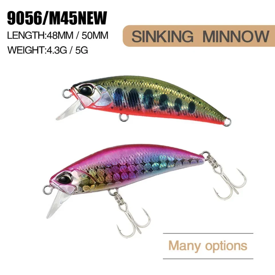 Intruder Trout señuelo Minnow hundible tipo Jerkbait para lucio - imagen 4