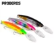 PROBEROS señuelo Minnow duro para pesca profunda con anzuelos afilados - imagen 4