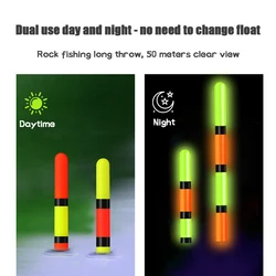 Flotador electrónico luminoso con carga USB – Alta sensibilidad 2 piezas