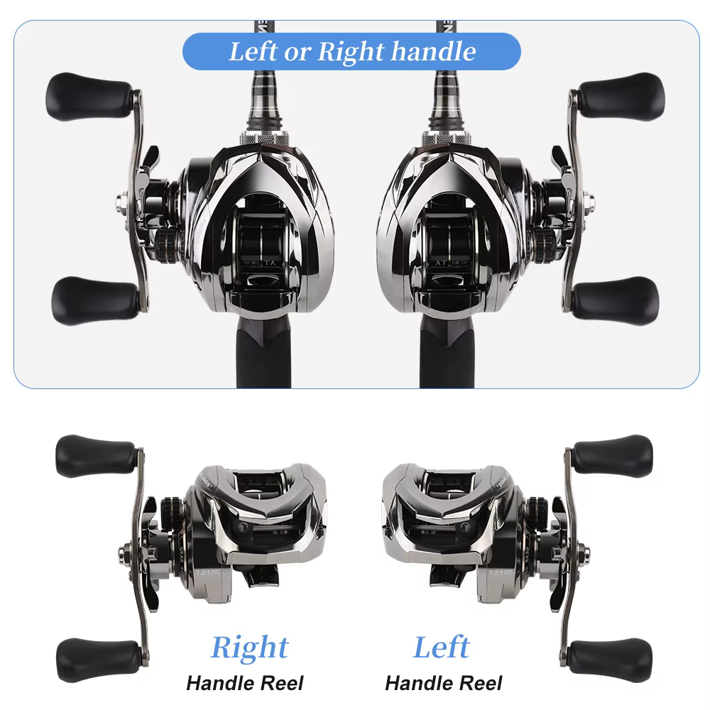 Carrete Baitcasting Billings AT Series – 7,2:1, 18lb arrastre - imagen 3