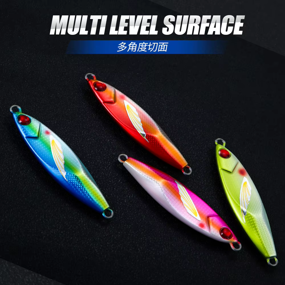 Jigging Pro Slow Pitch Jig – Acabado brillante para fundo - imagen 3