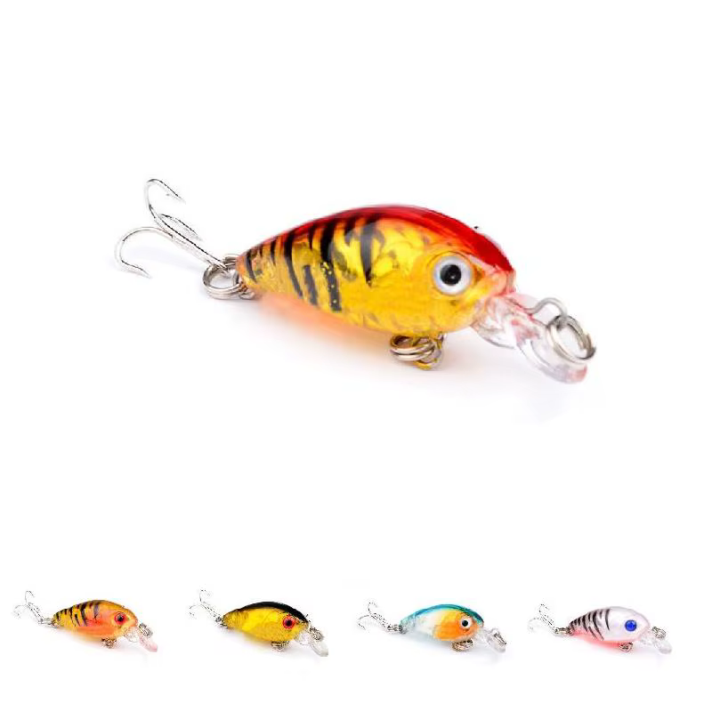 Crankbait para Lubina y Trucha – Señuelos con Anzuelos Afilados - imagen 3