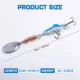 Spinnerbait Goture Premium con anzuelo triple y cebo blando para lúcio - imagen 2