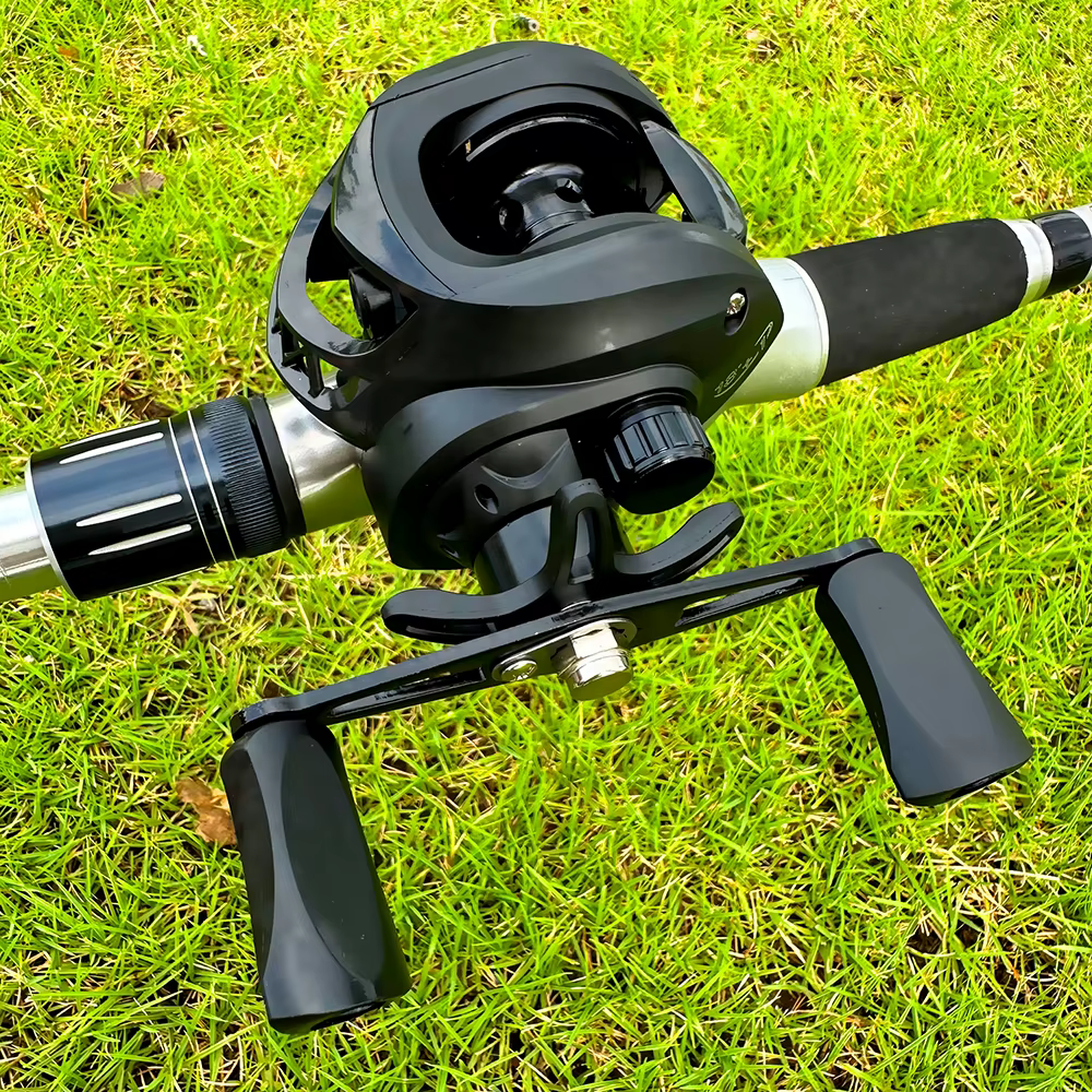 Baitcasting carrete ligero con freno magnético y arrastre 10 kg - imagen 5