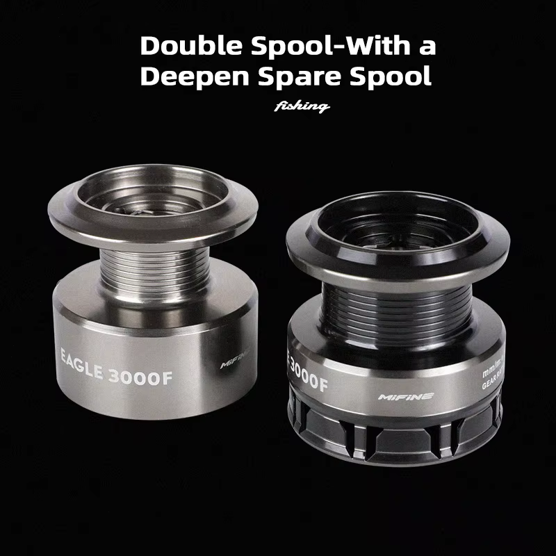 Carrete Spinning MIFINE-EAGLE 5.2:1 – Jigging en agua salada - imagen 5
