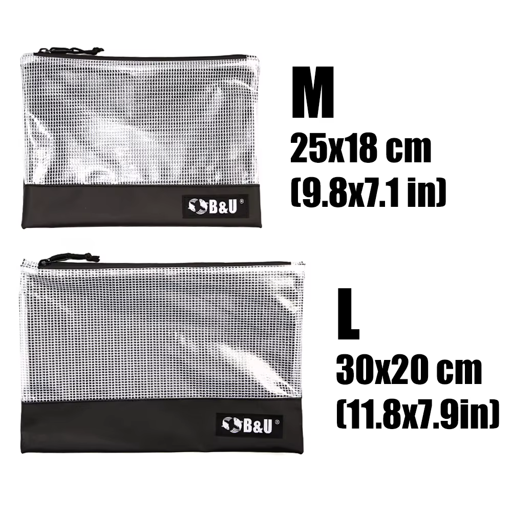 Organizador de Señuelos B&U para Caja de Pesca – Etanche con Cremallera - imagen 2