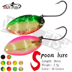 Señuelo de cuchara Walk Fish para trucha, metal duro