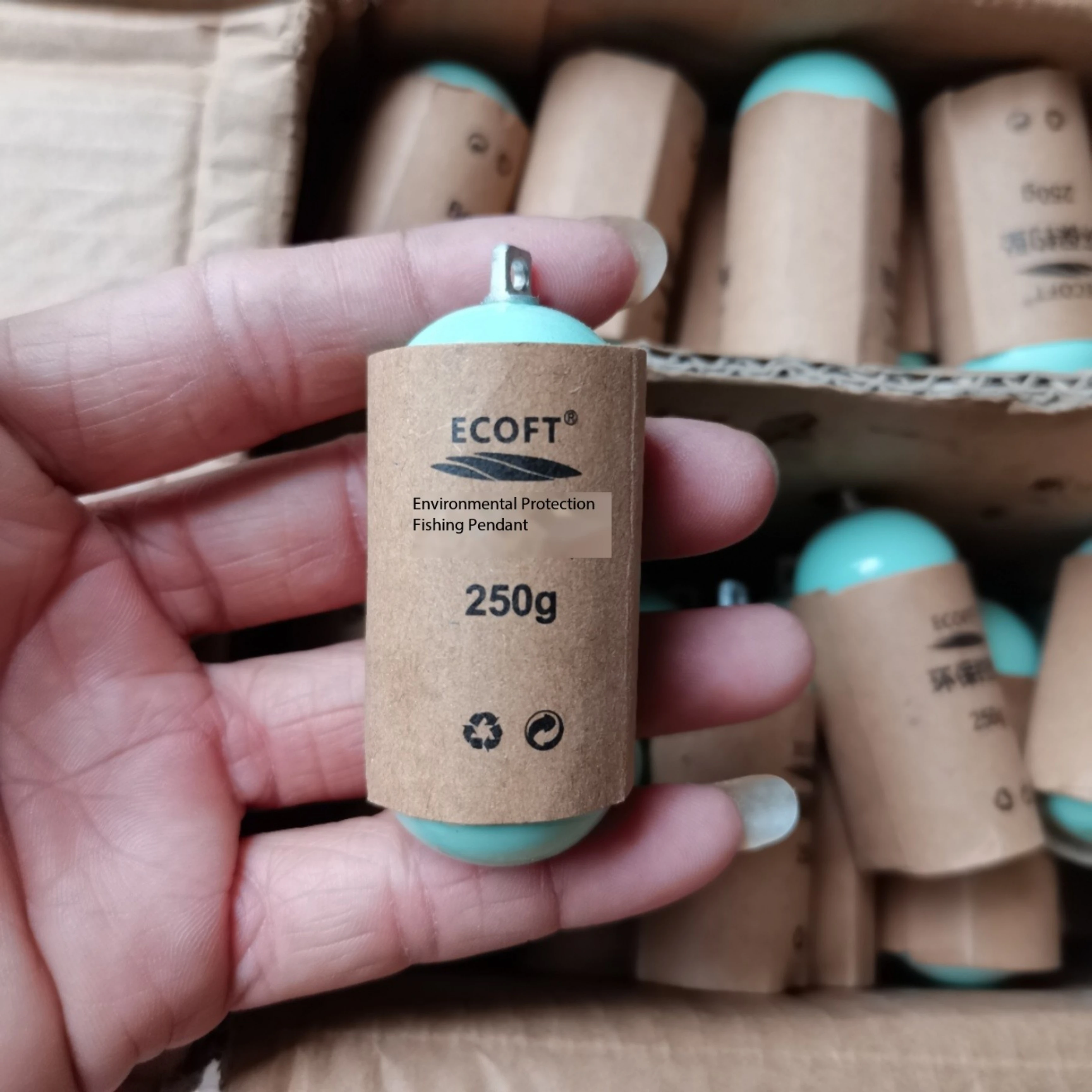 Plomo de pesca ecológico anticolgante – Largo alcance para aguas profundas - imagen 5