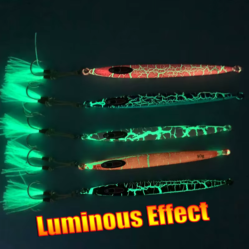 Jigging Testar GT luminoso – Aguas profundas caída rápida - imagen 4