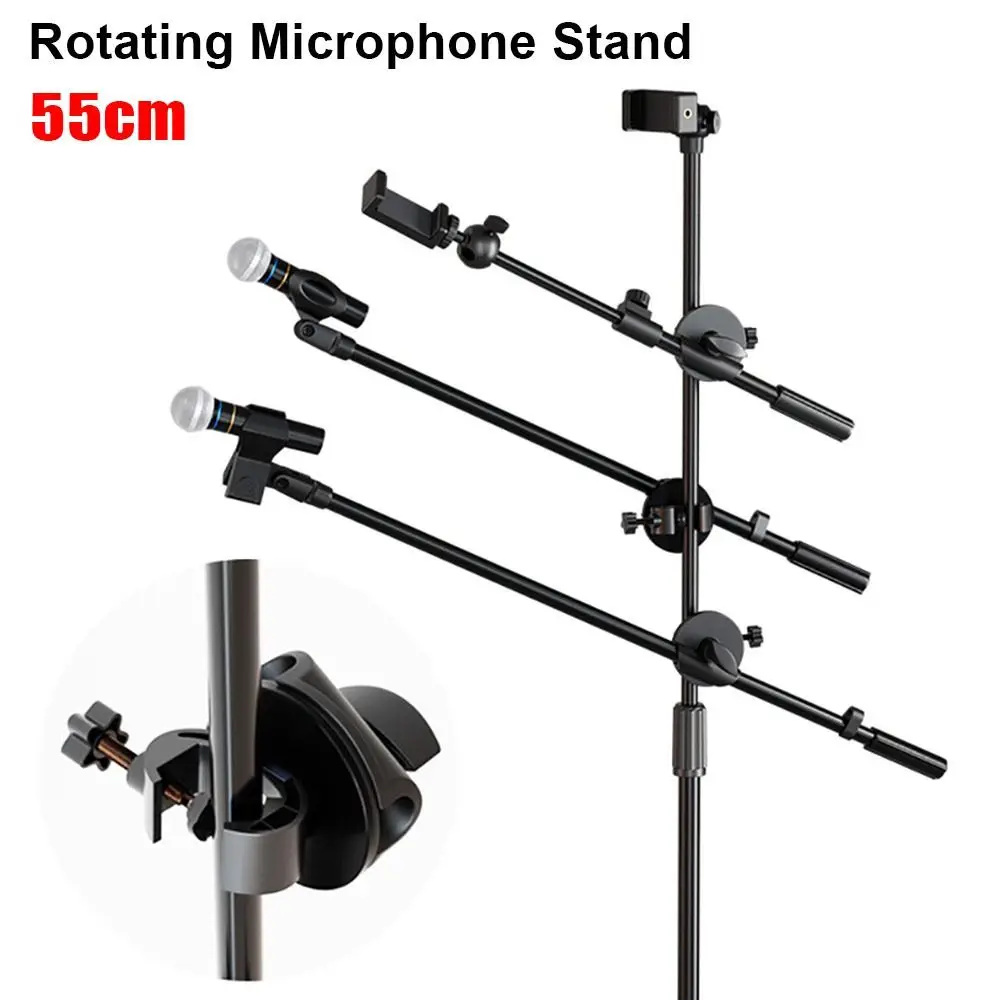 Soporte giratorio para caña de pescar – Brazo ajustable con clip 3/8 - imagen 5