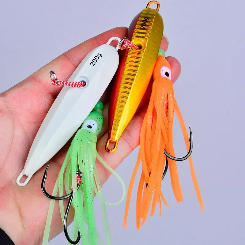 Inchiku Metal Lenta 40-200g señuelo hundido para marlin y pargo - imagen 3