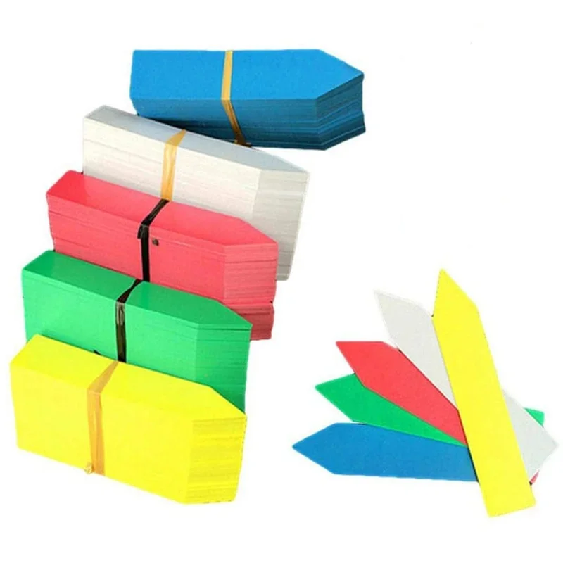 Material y tamaño de las etiquetas