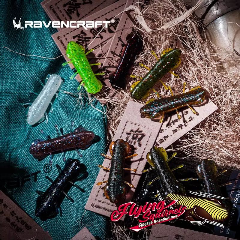 Ravencraft FlyingSquirrel – Vinilo hundimiento deslizante para gamba - imagen 4