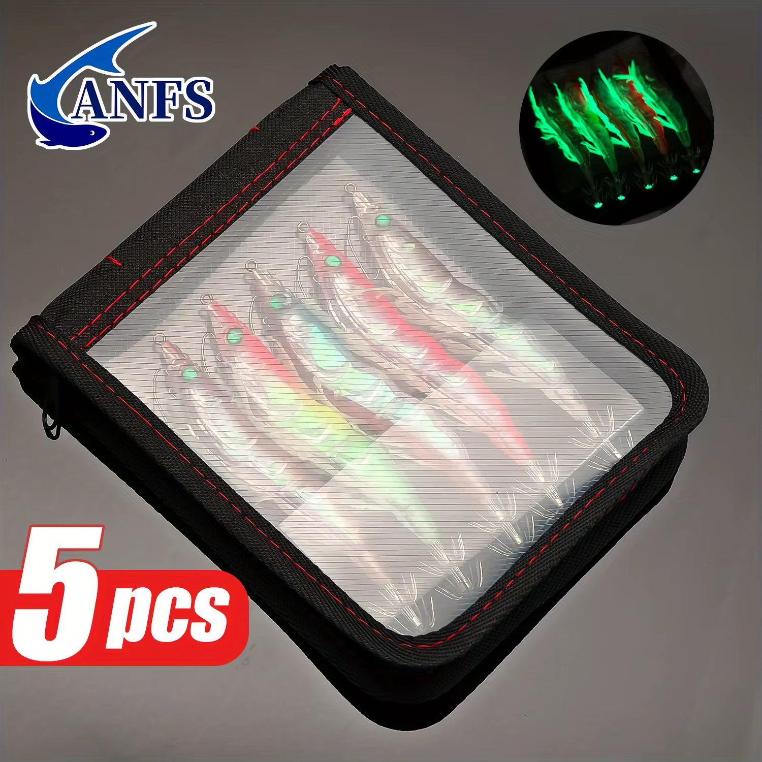 Señuelo Luminoso ANFS – Camarón Artificial para Calamar - imagen 3