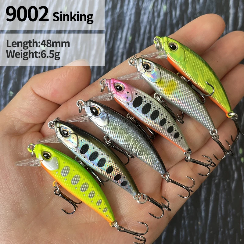 Minnow hundido para trucha, lubina y carpa – señuelo - imagen 5