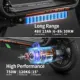 Patinete eléctrico TWOFISH M5 PRO-E con asiento y cesta trasera - imagen 4