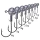 Jig Head cabeza redonda para vinilo, MrLurion, agua profunda - imagen 3