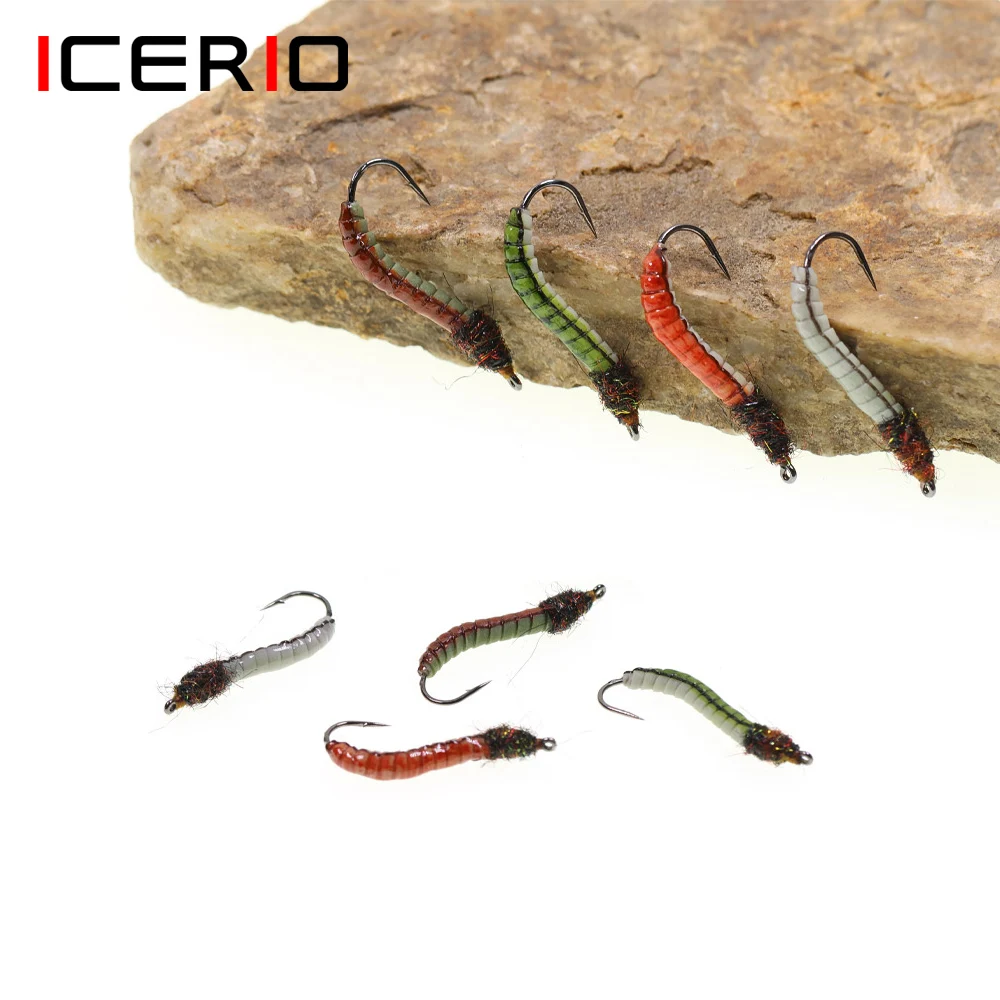 Mosca Caddis ICERIO Epoxi UV Brillo para Trucha - imagen 4